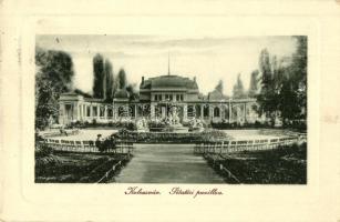Kolozsvár, Cluj; Sétatéri pavilon. W. L. Bp. 6383. 1910. / promenade pavilion, park (EK)