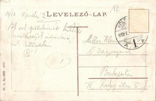 Kolozsvár, Cluj; Sétatéri pavilon. W. L. Bp. 6383. 1910. / promenade pavilion, park (EK)