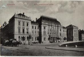 Kolozsvár, Cluj; M. kir. törvénykezési palota. W. L. 6. / Palace of Justice (r)