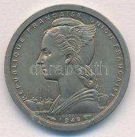 Francia Egyenlítői-Afrika 1948. 1Fr Cu-Ni próbaveret T:1,1-
French Equatorial Africa 1948. 1 Franc ...