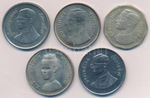 Thaiföld 1972-1982. 5B Cu-Ni (5xklf) T:2,2-
Thailand 1972-1982. 5 Baht Cu-Ni (5xdiff) C:XF,VF