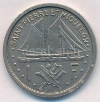 Saint-Pierre és Miquelon 1948. 1Fr Cu-Ni próbaveret T:1,1- Saint Pierre and Miquelon 1948. 1 Franc Cu-Ni essai C:UNC,AU Krause KM#E1a