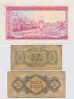 Guinea 1980. 10S + 1981. 1S + 2S T:III,III-
Guinea 1980. 10 Sylis + 1981. 1 Sylis + 2 Sylis T:III,I...
