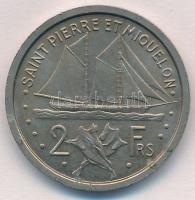 Saint-Pierre és Miquelon 1948. 2Fr Cu-Ni próbaveret T:1,1- Saint Pierre and Miquelon 1948. 2 Francs Cu-Ni essai C:UNC,AU Krause KM#E2a