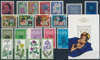 1960-1983 4 sor+ 3 blokk + 3 db bélyeg, 1960-1983 4 sets + 3 blocks + 3 stamps