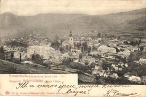 1900 Szomolnok, Schmölnitz, Smolnik; Bányaváros kelet felé. Feitzinger Ede 737. (EK)