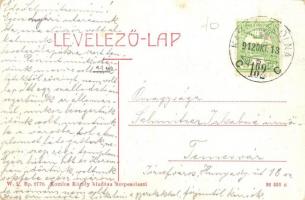 Szepesolaszi, Spisské Vlachy; Pályaudvar, vasútállomás. W. L. Bp. 2779. Kiadja Komlós Károly / railw...