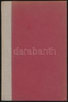 Jékely Zoltán: Éjszakák. Bp., 1938, Mikes Kelemen Akadémia. A szerző által dedikált példány Kállay M...