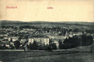 Késmárk, Kezmarok; látkép, Thököly vár. W. L. Bp. 2892. / general view, castle (fl)