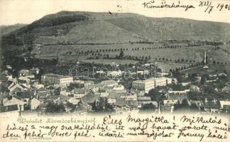 1900 Körmöcbánya, Kremnitz, Kremnica; látkép. Ritter J. kiadása / general view (EK)