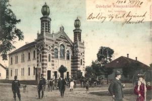 1906 Kisújszállás, Izraelita templom, zsinagóga. Witz Márton kiadása (fl)