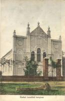 1916 Écska, Ecka; Izraelita templom, zsinagóga / synagogue