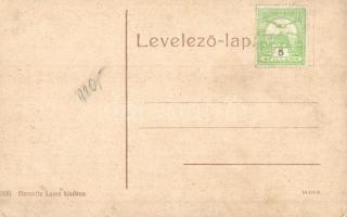 Hajdúhadház, Izraelita templom, zsinagóga. Horovitz Lajos kiadása 2180.  (EK)