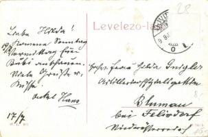 Újvidék, Novi Sad; Városháza, piac. W. L. 263. / Stadthaus / town hall, market vendors (EK)