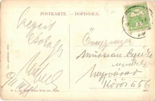 India, Indija; Dragoner Kaserne / Dragoner vojarna / Dragonyos laktanya. W. L. Bp. 4279. Kiadja Anto...