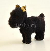 2 db régi játékkutya, különböző méretben