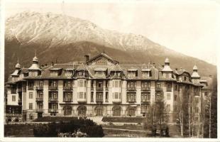 1928 Ótátrafüred, Altschmecks, Stary Smokovec; Nagyszálló / Grand Hotel. Dietz photo