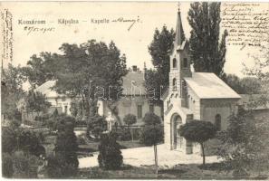 Komárom, Komárno; Kapelle / Erzsébet szigeti kápolna. L. H. Pannonia 227. 1915. / chapel at Alzbetínsky ostrov (EK)