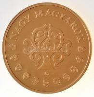 ifj. Szlávics László (1959-) 2011. "Nagy Magyarok / Hunyadi Mátyás 1458-1490" aranyozott C...