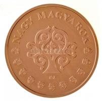 ifj. Szlávics László (1959-) 2011. "Nagy Magyarok / Szent István 1000-1038" aranyozott Cu ...