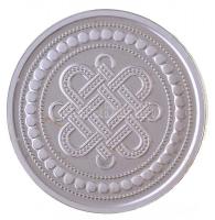 Ifj. Szlávics László (1959-) DN "Szent Korona emlékérem" részben aranyozott, peremén jelze...