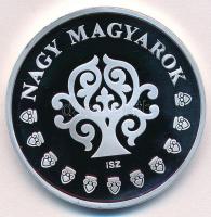 ifj. Szlávics László (1959-) 2011. "Nagy Magyarok / Hunyadi Mátyás 1458-1490" ezüstözött C...