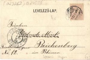 1899 Szeged, Honvéd laktanya őrség elosztáskor. Weiss & Dreykurs (r)