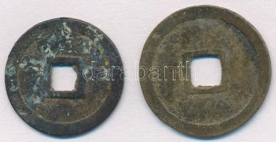 Vietnam ~1820-1840. Phan öntött rézpénz (2x) T:2-,3
Viet Nam ~1820-1840. Phan cast copper alloys (2...
