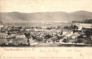 Vágbeszterce, Povazská Bystrica; látkép, templom. Kiadja az Excelsior műintézet, a vágbesztercei Fogyasztási Szövetkezet tulajdona / general view, church  (EK)