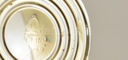 Ezüst tojástartó. Jelzett, súlyozott / Silver egg holder. Marked, weighter bruttó 64,9 g, 7 cm