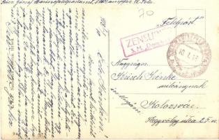 Die Adjustierungspatrouille/ Egyenruházati járőr / Patrola za mondur / K.u.K. Kriegsmarine humour, C...