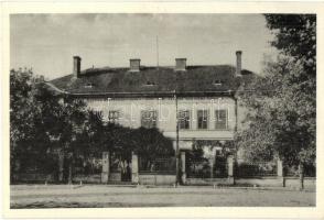 Ipolyság, Sahy; Státna mestianska skola / Állami polgári iskola. J. Páricka kiadása / school + 1938 Ipolyság visszatért So. Stpl.