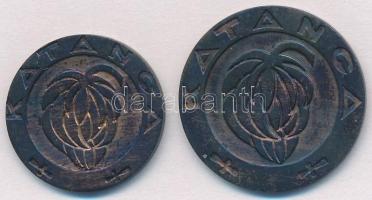 Katanga 1961. 1Fr Br + 5Fr Br T:2
Katanga 1961. 1 Franc Br + 5 Francs Br C:XF