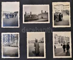 cca 1941-1944 Rendkívül érdekes és látványos II. világháborús német katona fotó gyűjtemény 170 db er...