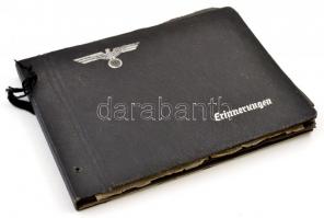 cca 1941-1944 Rendkívül érdekes és látványos II. világháborús német katona fotó gyűjtemény 170 db er...