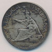 Olaszország 1961. 500L Ag "Olasz egység századfordulója" T:2 patina
Italy 1961. 500 Lire ...