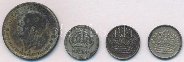 Svédország 1949TS 1K Ag + 1950-1956. 10ö Ag (3xklf) T:2,2-,3 patina
Sweden 1949TS 1 Krona Ag + 1950...