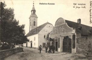 Balatonkenese, Református templom és paplak. Rékai Gábor kiadása