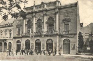 Debrecen, Kereskedelmi Akadémia, Debreceni Kereskedő Társulat, Polgári fiú iskola, Balla Lajos asztalos üzlete (EK)