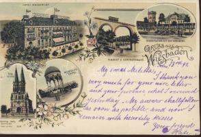 1897 Wiesbaden Litho