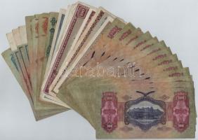 30db-os vegyes pengő bankjegy tétel T:III