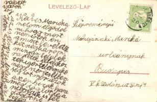 Pannonhalma Győrszentmárton felől, Pannonhalmi apátság, gémeskút. W. L. 2507.  (EK)