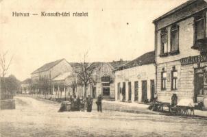 Hatvan, Kossuth tér, Susitzky Soma, Weisz Gábor üzlete (EK)