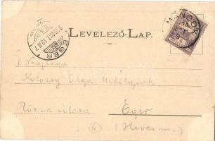 1900 Mándok, Erzsébet gőzmalom, létra, szarvasmarhák. Divald műintézetéből (EK)