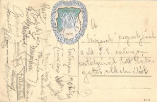 Pilisszentlélek, Huta (Esztergom); Mexikói erdészlak télen. Dietrich József felvétele + hátoldalon a...