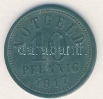 Német Birodalom/Császárság/Kissingen 1917. 10Pf fém szükségpénz T:3
