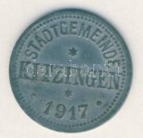 Német Birodalom/Császárság/Kitzingen 1917. 10Pf fém szükségpénz T:3