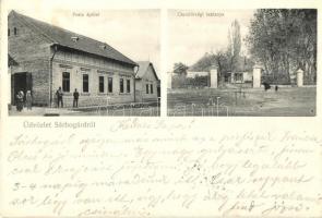 1905 Sárbogárd, Posta épület, csendőrségi laktanya (EK)