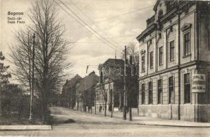 Sopron, Deák tér, Löbl M. Táncintézete. G. Monsberger kiadása