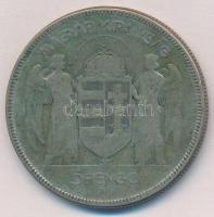 1930. 5P Ag "Horthy jobbra" T:3 
Adamo P8